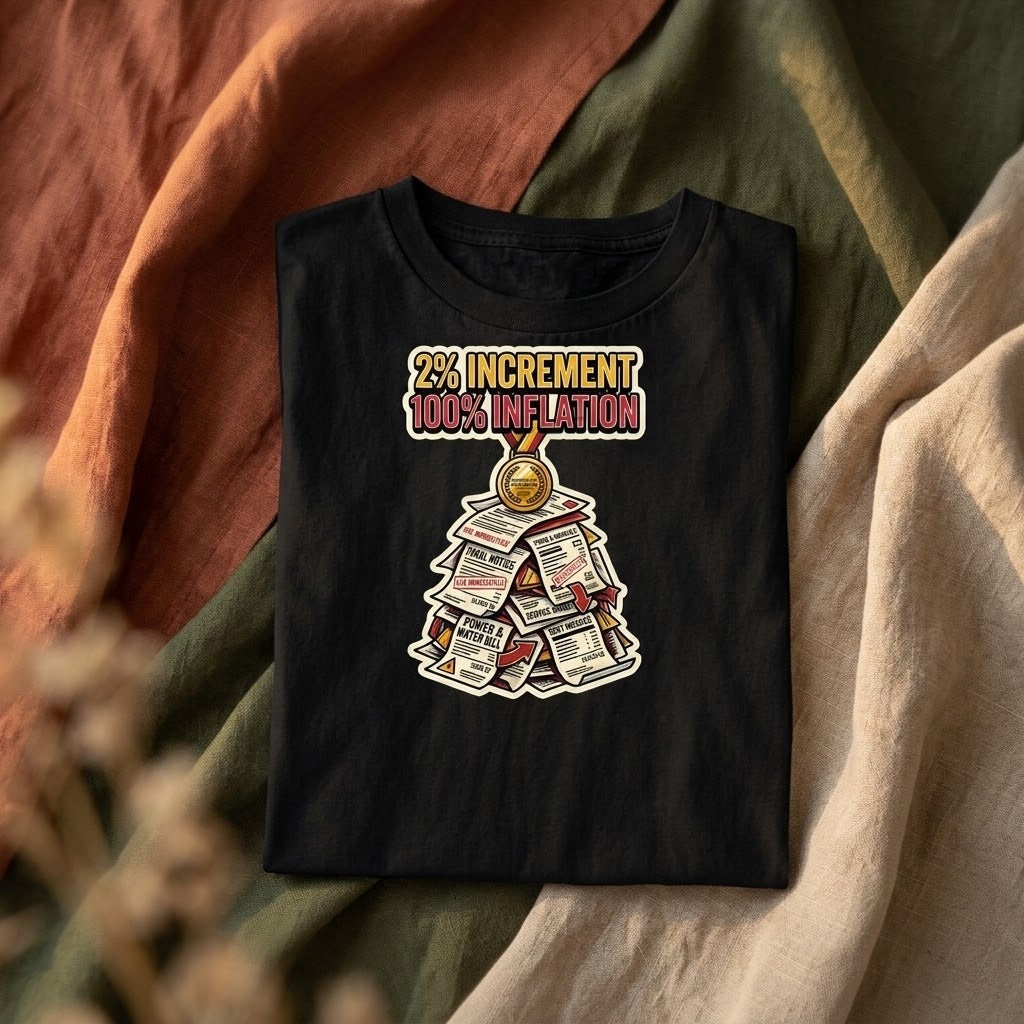 2% Increment, 100% Inflation – Classic Tee