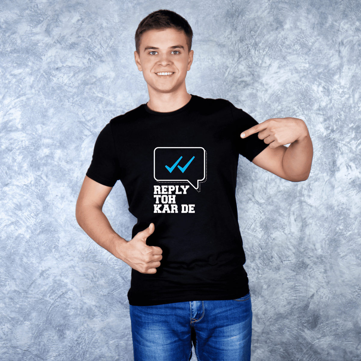 Reply Toh Kar De Classic Tee | Pyaar & Heartbreak | VIPANIQ