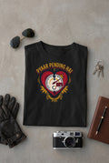 Vipaniq Pyaar Pending Hai Classic T-Shirt in Black – flat lay