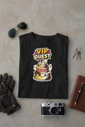 Vipaniq VIP Guest Classic T-Shirt in Black – flat lay